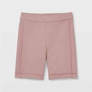 Club Monaco Bike Shorts in Mauve Pink